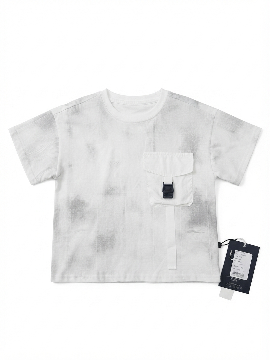 T-shirt white and grey
